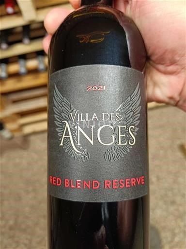 Languedoc-Roussillon Pays d'Oc Villa des Anges Red Blend Reserve 2021