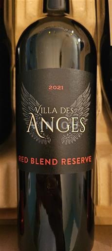 Languedoc-Roussillon Pays d'Oc Villa des Anges Red Blend Reserve 2021