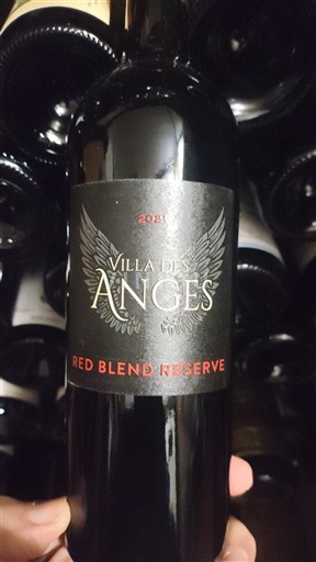 Languedoc y Rosellón País de Oc Villa des Anges Red Blend Reserve 2021