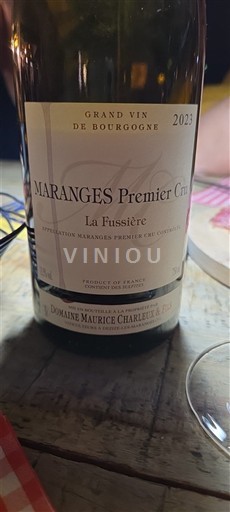 Burgundsko Maranges Premier Cru Domaine Maurice Charleux et Fils La Fussière 2023