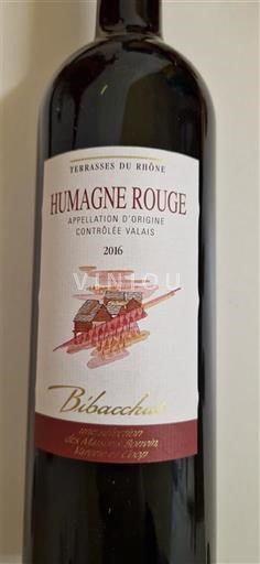 Valais Terrasses du Rhône Bibacchus 2016