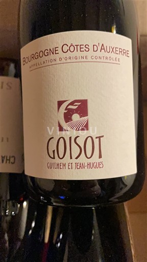 Burgundi Bourgogne Côtes d'Auxerre Goisot Guilhem et Jean-Hugues 2023