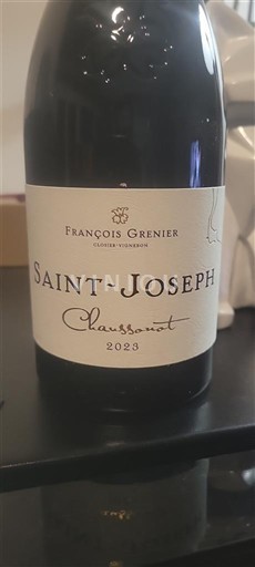 Vallée du Rhône Saint-Joseph François Grenier Chaussoniot 2023