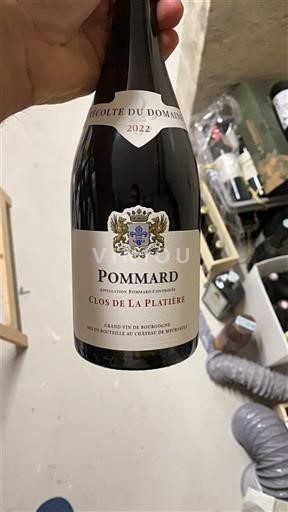 Burgundy Pommard Château Meursault Clos de la Platière 2022