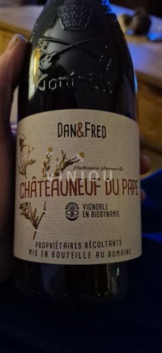 Rhône-dalen Châteauneuf-du-Pape Dan & Fred Ikke årgangsbestemt