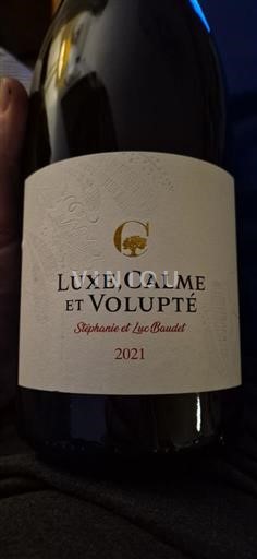 Burdeos Côtes-de-bourg Stéphanie et Luc Baudet Luxe, Calme et Volupté 2021