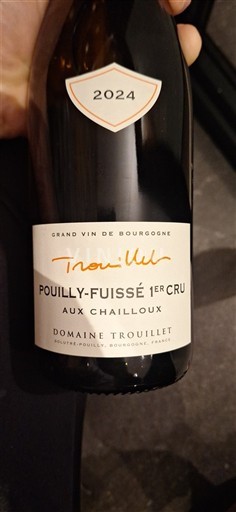 Burgundy Pouilly-Fuissé Premier Cru Domaine Trouillet Aux Chailloux 2024