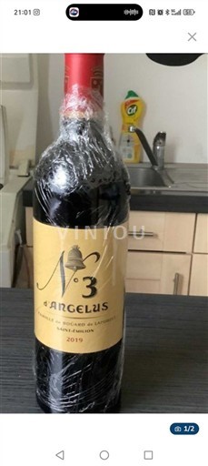 Bordeaux Saint-Émilion Grand Cru Angélus N°3 d’Angélus 2019