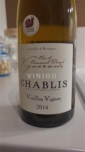 Burgund Chablis Eric et Emmanuel Dampt Vielles Vignes 2014