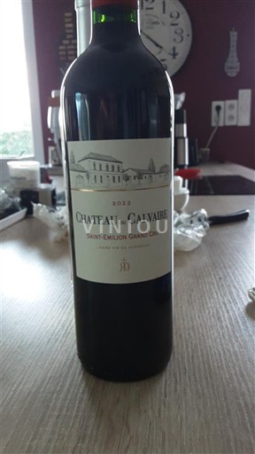 Bordeaux Saint-Émilion Grand Cru Château Calvaire 2022