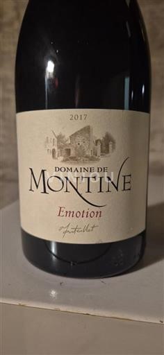 Vallée du Rhône Grignan-les-adhémar Domaine Montine Emotion 2017