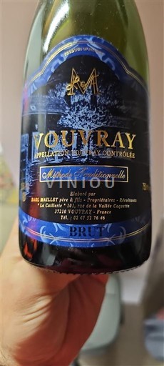 Loiren laakso Vouvray Domaine Maillet Ei vuosikertaa