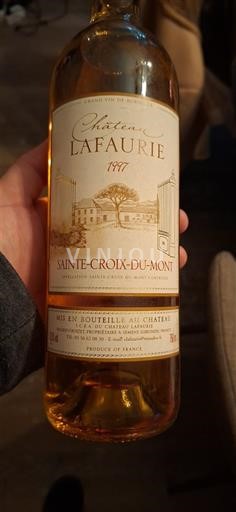 Bordeaux Sainte-Croix-Du-Mont Château Lafaurie 1997