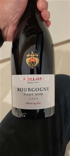 Bourgogne Moillard Élevé en fûts 2020