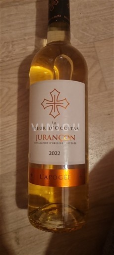 Sud-Ouest Jurançon La Fleur d'Occitan L'Apogée 2022