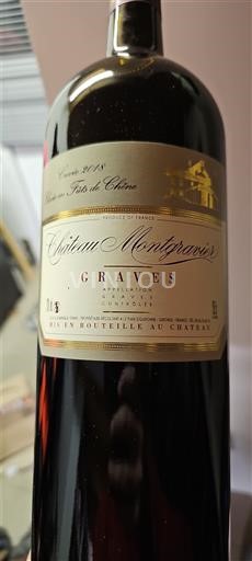 Bordeaux Graves Vignobles Fermis Château Montgravier 2018