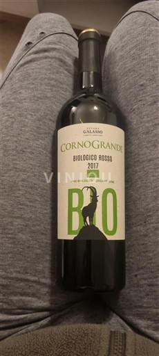 Abruzzes Terre di Chieti Galasso Corno Grande Biologico Rosso 2017