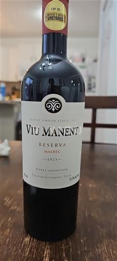 Rapel-Tal Colchagua-Tal Viu Manent Reserva 2021