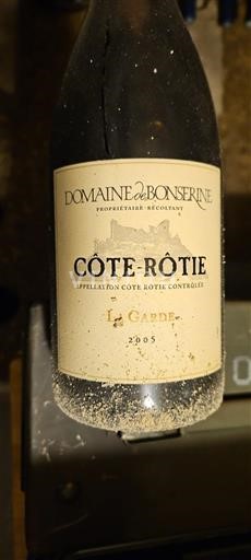 Rhônen laakso Côte-rôtie Domaine Bonserine La Garde 2005