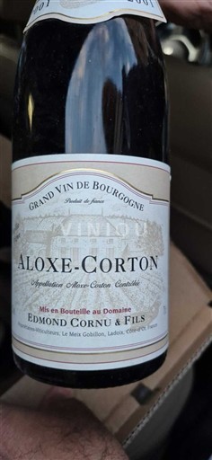 Bourgogne Aloxe-Corton Edmond Cornu & Fils Ikke årgangsbestemt