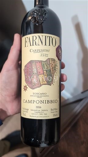 Toskana Nicht spezifiziert Carpineto Farnito Camponibbio 2016