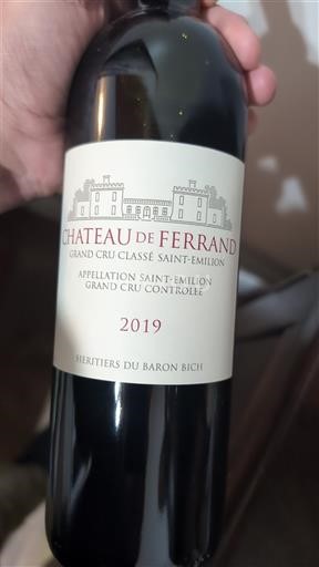 Bordeaux Saint-Émilion Grand Cru Grand Cru Château Ferrand 2019