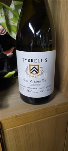 New South Wales Hunter Valley Tyrrell's Vat 1 Semillon 2020