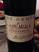 Roussillon Côtes-du-Roussillon Domaine S Ormes 2014