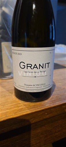 Korsika Ajaccio Domaine Vaccelli Granit 2023