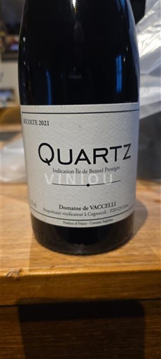 Korsika Ostrov Krásy Domaine Vaccelli Quartz 2021