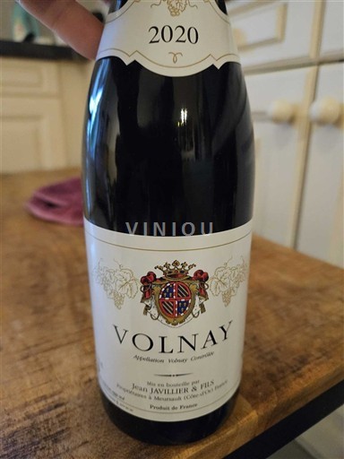 Burgundi Volnay Jean Javillier & Fils 2020