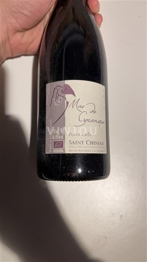Languedoc Saint-Chinian Mas de Cynanque Plein Grès 2018