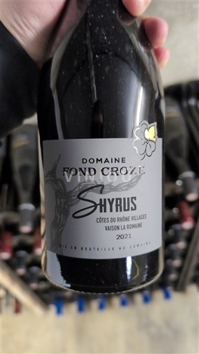 Рона долина Кот дю Рон села Domaine Fond Croze Shyrus 2021