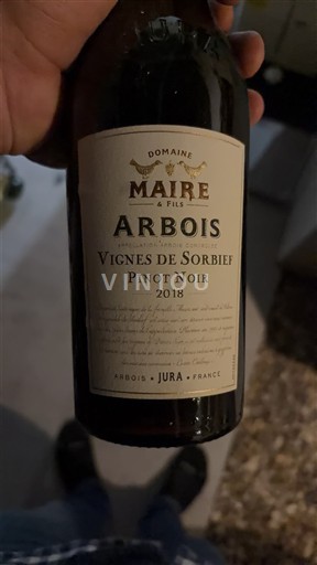 Jura Arbois Domaine Maire & Fils Vignes de Sorbief Pinot Noir 2018