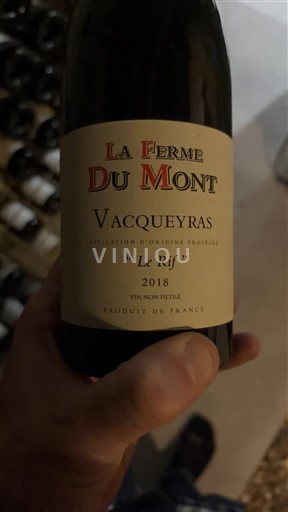Rhônevallei Vacqueyras La Ferme du Mont Le Rif 2018