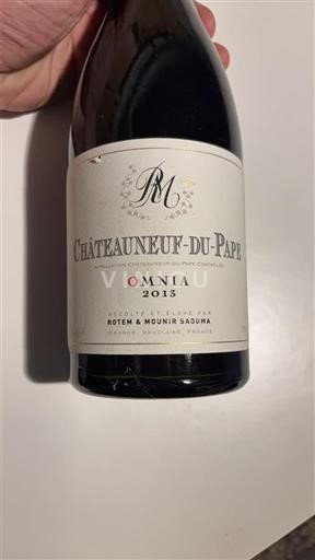 Vale do Ródano Châteauneuf-du-Pape Rotem & Mounir Saouma Omnia 2013