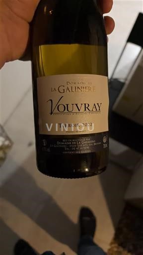 Loiretal Vouvray Domaine La Galinière Terroir 2022