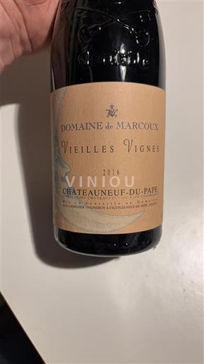 Valle del Rodano Châteauneuf-du-Pape Domaine Marcoux Vieilles Vignes 2016