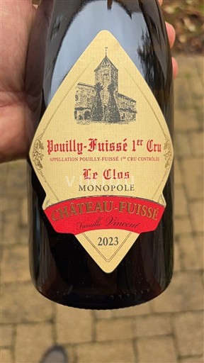 Borgogna Pouilly-fuissé Premier Cru Château Château-Fuissé Le Clos Monopole 2023