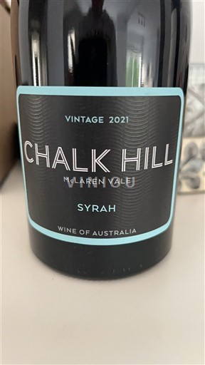 Australia Meridional McLaren Vale Chalk Hill Syrah 2021