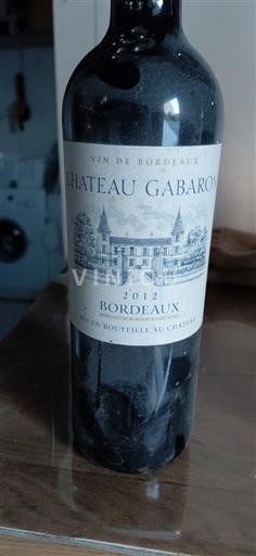 Burdeos Bordeaux Château Gabaror 2012
