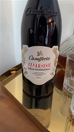 Vénétie Amarone della Valpolicella Casalforte 2017