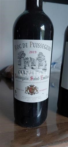 Bordeaux Puisseguin-saint-émilion Roc de Puisseguin 2019 2019