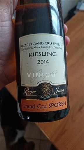 Alsazia Non specificato Grand Cru Roger Jung & Fils Grand Cru Sporen 2014