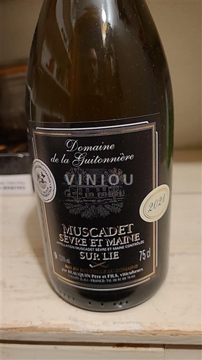 Loire-dalen Muscadet-Sèvre-et-Maine Domaine La Guittonnière 2021