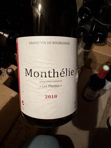 Burgundy Monthélie Domaine Bertillon Père & Fils Les Plantes 2018