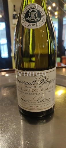 Bourgogne Ikke specificeret Premier Cru Château Blagny 2022