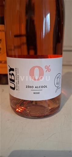Sudoeste Domaine Uby 0% Zero Alcool Rosé Sin añada
