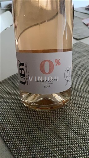 Tây Nam Domaine Uby 0% Zero Alcool Rosé Không niên vụ