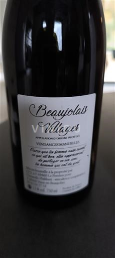 Beaujolais Beaujolais Villages Christelle Philibert Sin añada